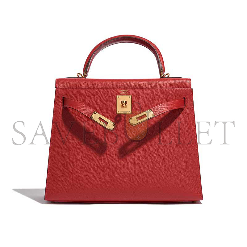 HERMES KELLY 28 EPSOM GOLD HARDWARE (28*22*10cm)